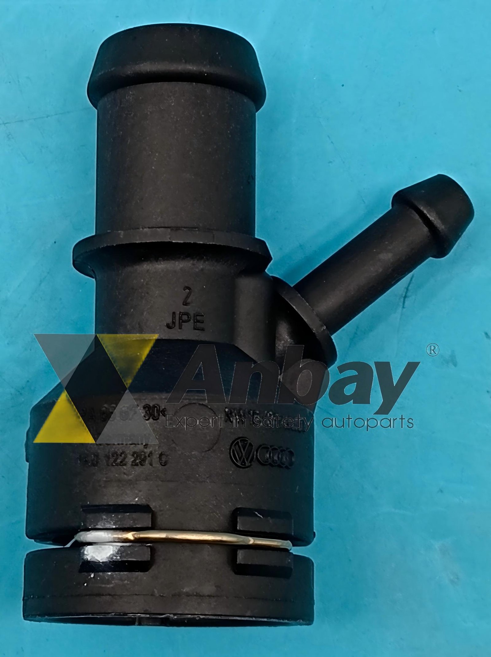 Ensure Peak Engine Performance with the Genuine Volkswagen/Audi Radiator Coolant Hose Adapter (Part #1K0122291C)